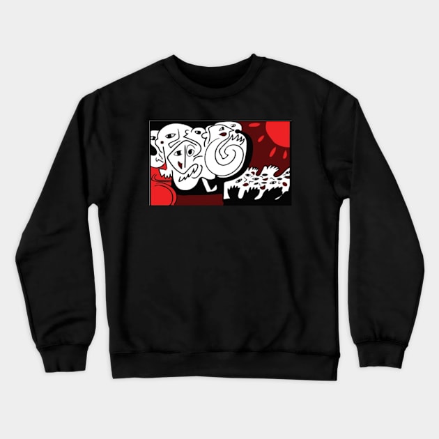 Concert Crewneck Sweatshirt by Laura Beth Art